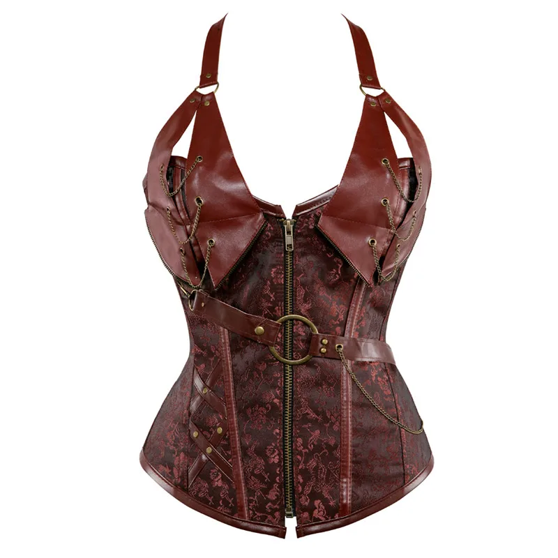 Boning Corset Steel - Sapubonva Steampunk Pakaian Wanita Plus Ukuran