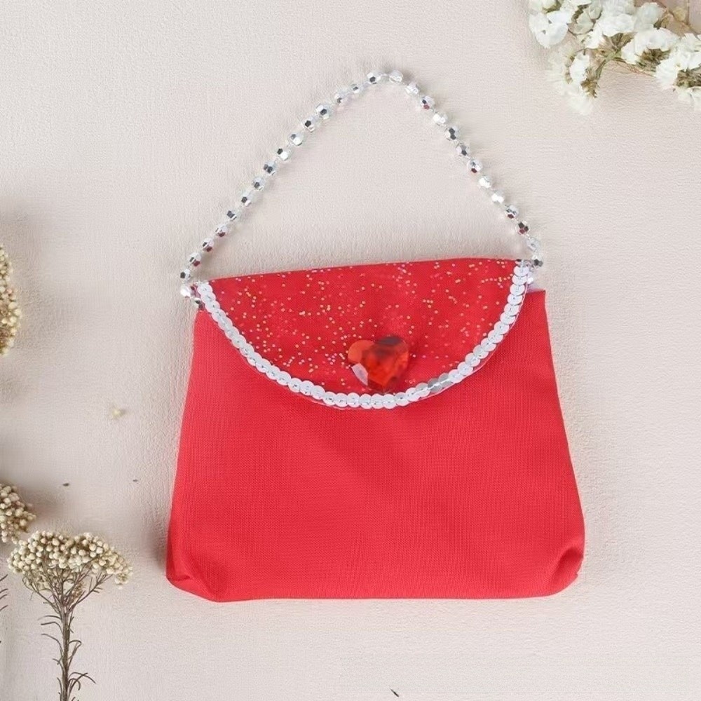 Cosplay Prop Designer - Tas Tangan Putri Multiwarna Pola Kepingan
