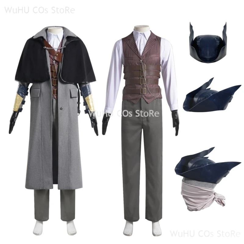 Bloodborne Cosplay Prop - Kostum Cosplay Game Bloodborne Gehrman Pakaian