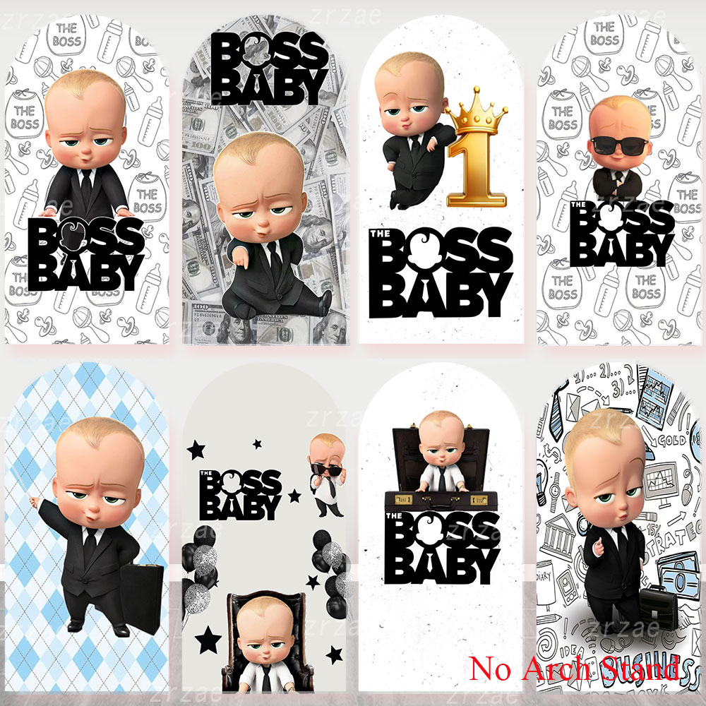 Cosplay Floating Prop - Backdrop Spandex Elastis Motif Boss Baby