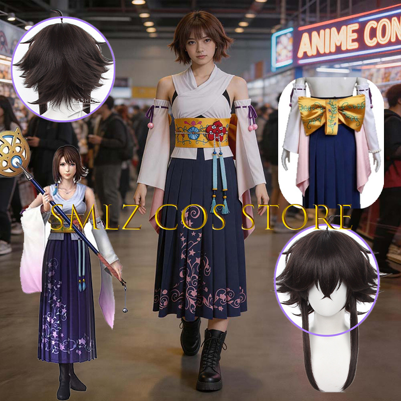 Prop Para Cosplay - Smlz FFX Yuna Cosplay Anime FF10