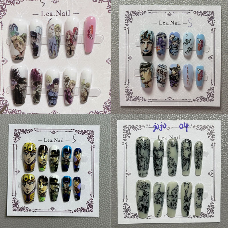 Cosplay Fire Prop - JOJO Nail Art Student Anime Kartun