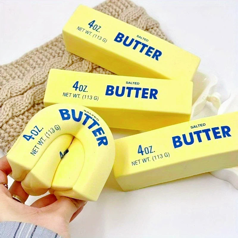 Cosplay Fire Prop - Mainan Gummy PU Butter Kneading Music