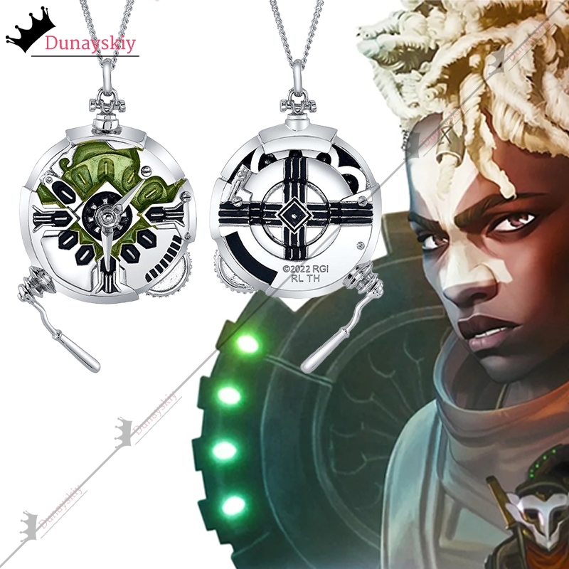 Ekko Cosplay Prop - Arcane Ekko liontin Stopwatch permainan LoL