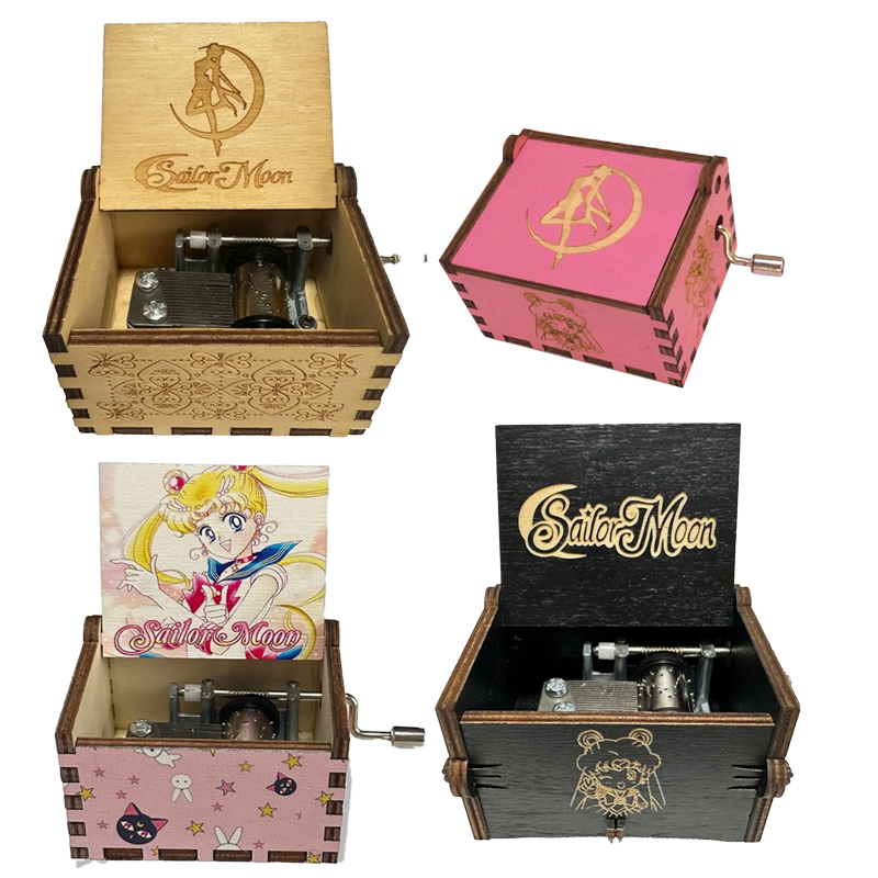 Cosplay Floating Prop - Kotak Musik Bertema Sailor Moon Ornamen