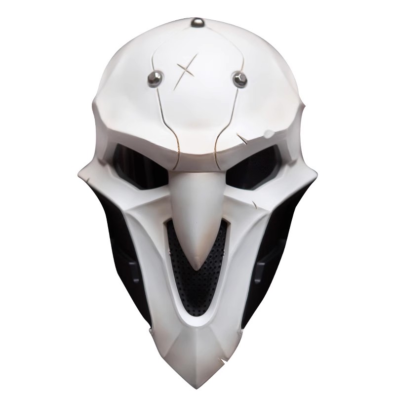 Dva Cosplay Prop - Masker Tengkorak Game DVA Reaper Gabriel