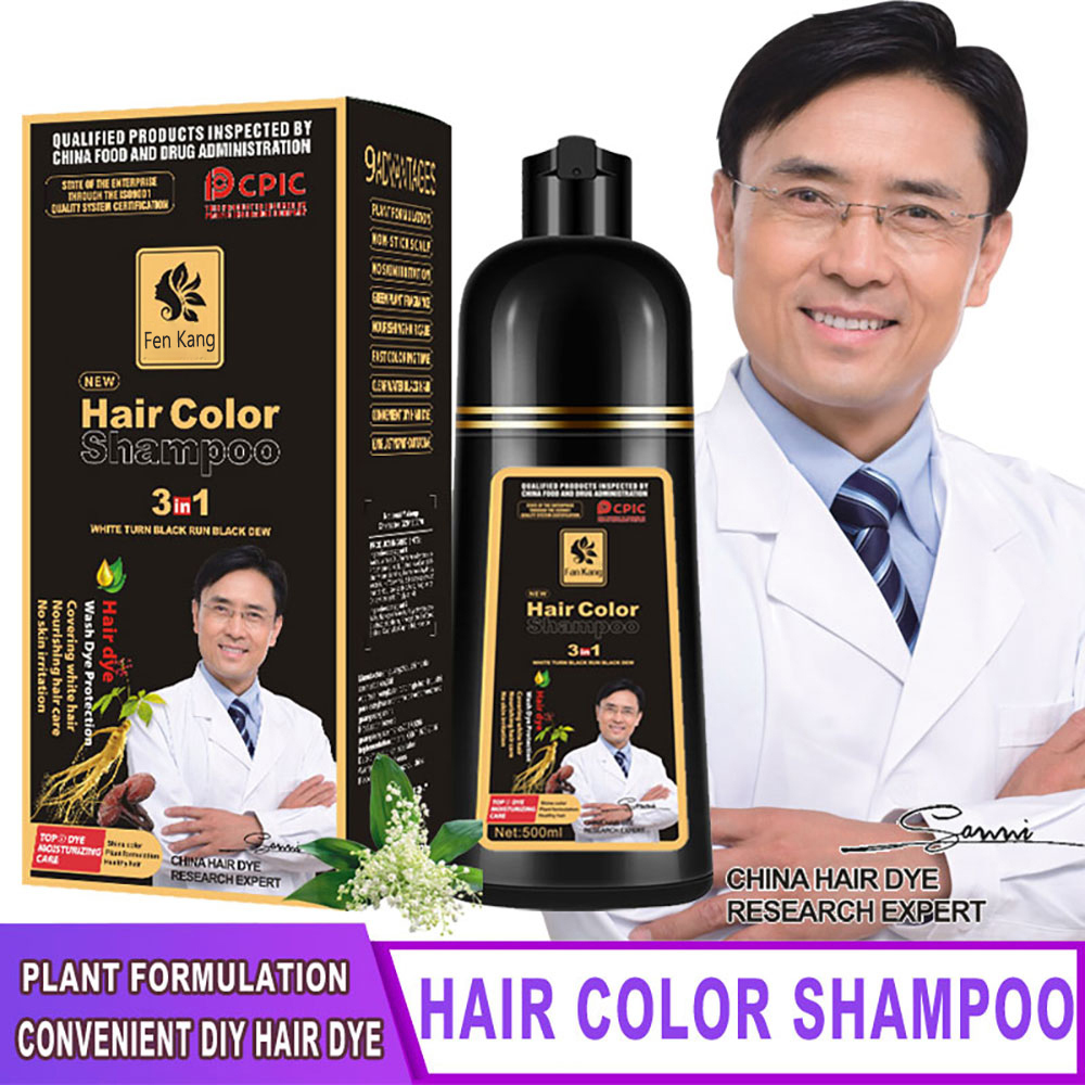 Hair Spray Color - Sampo mewarnai instan 3 dalam 1