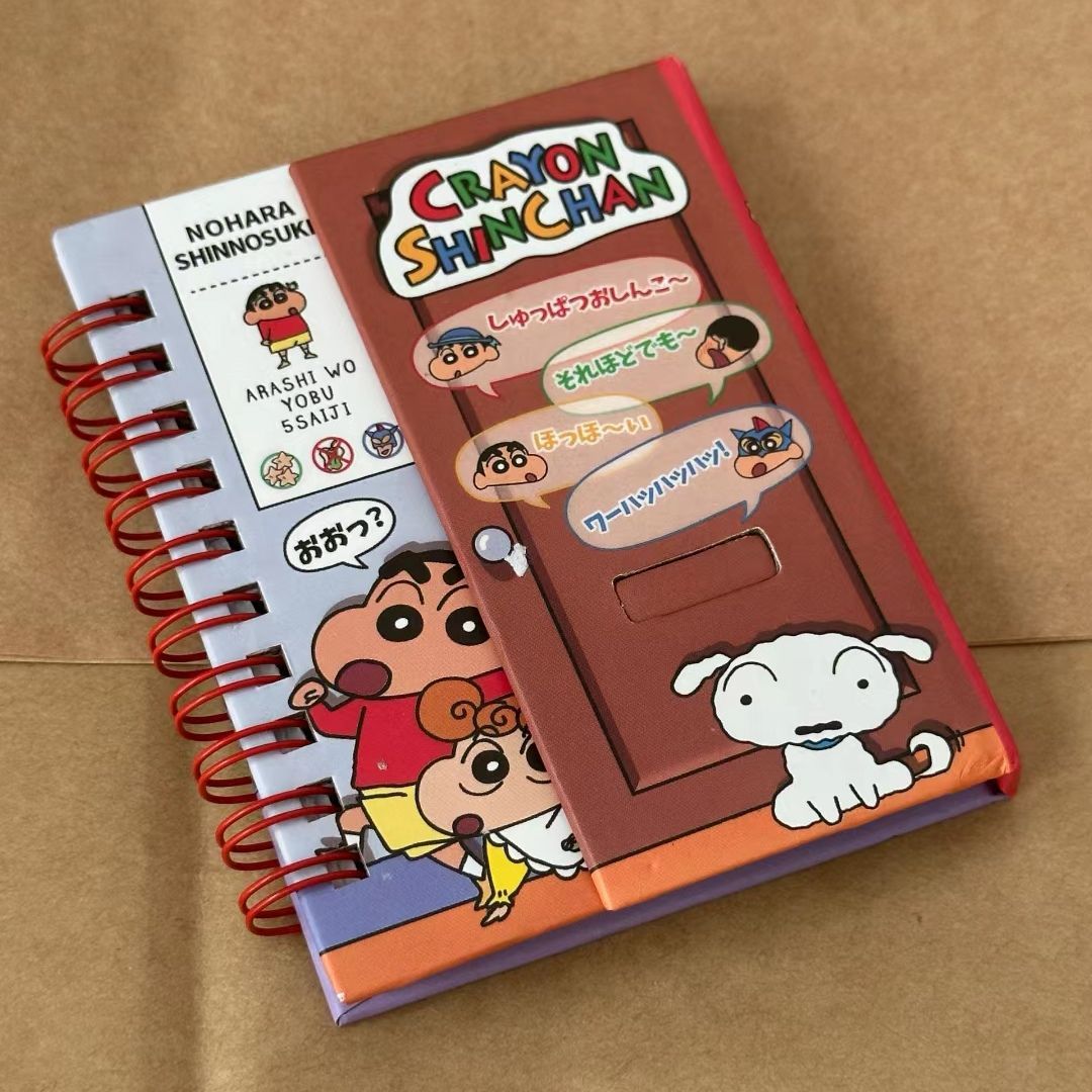Magnetic Clasp Cosplay - Buku catatan magnetik Crayon Shin-chan, buku