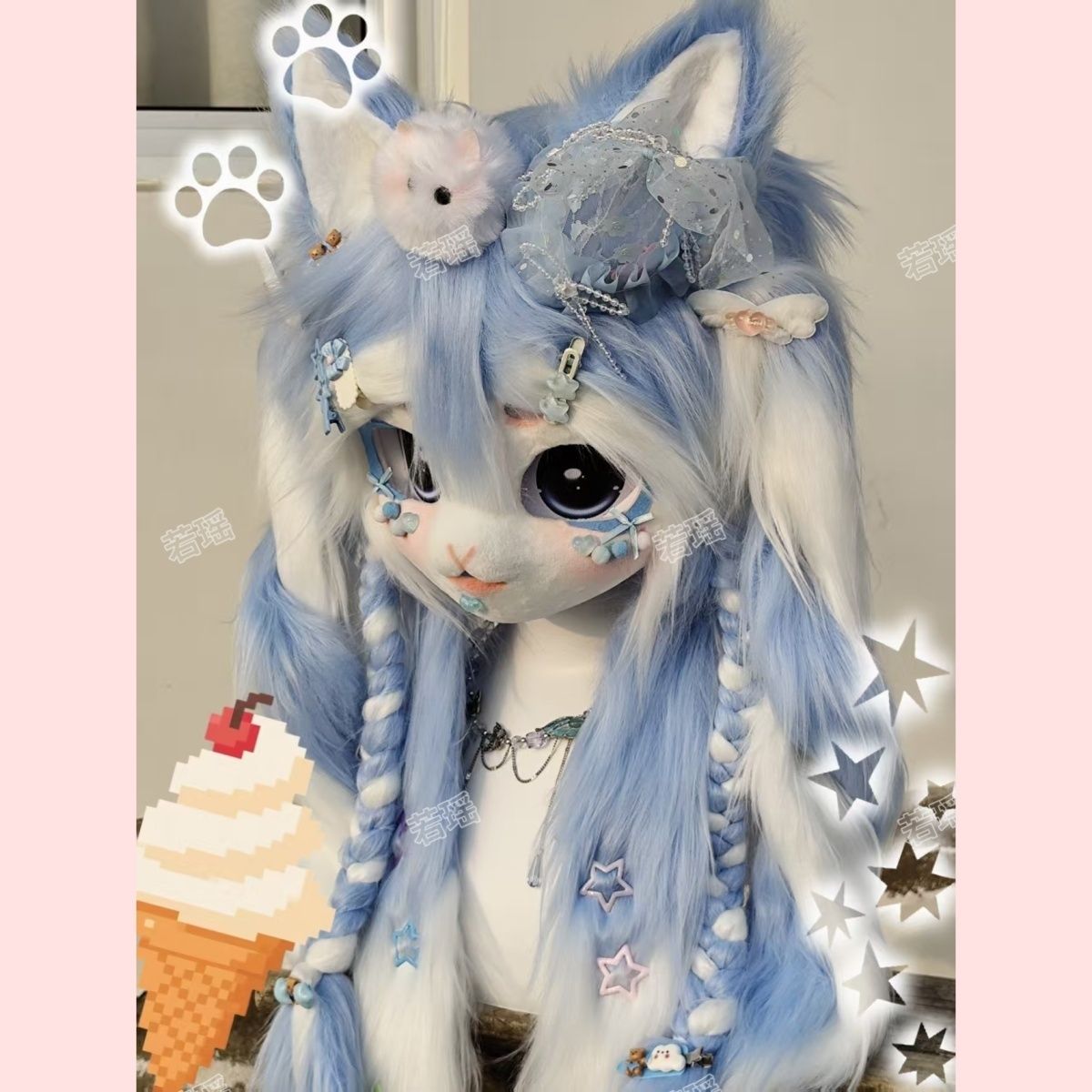 Cosplay Prop Designer - Desain OC Kustom Kepala Fursuit Kemono