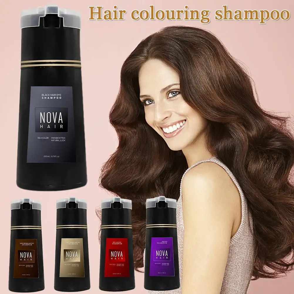 200Ml Nova Sampo Pewarna Rambu - Hair Spray Color ulasan dan harga