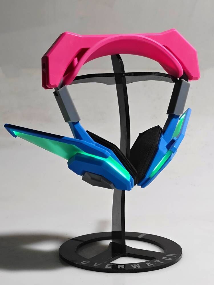 MMGG Game Overwatch D.Va Heads - Dva Cosplay Prop ulasan dan harga
