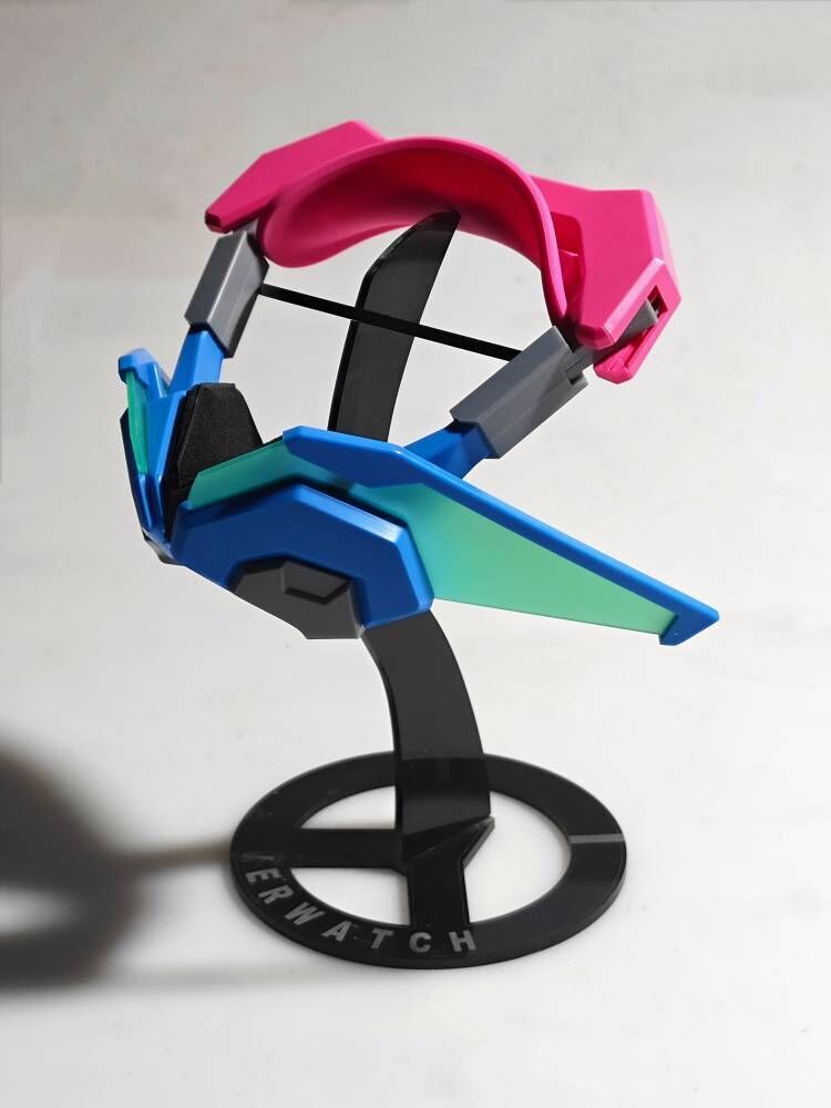 MMGG Game Overwatch D.Va Heads - Dva Cosplay Prop ulasan dan harga