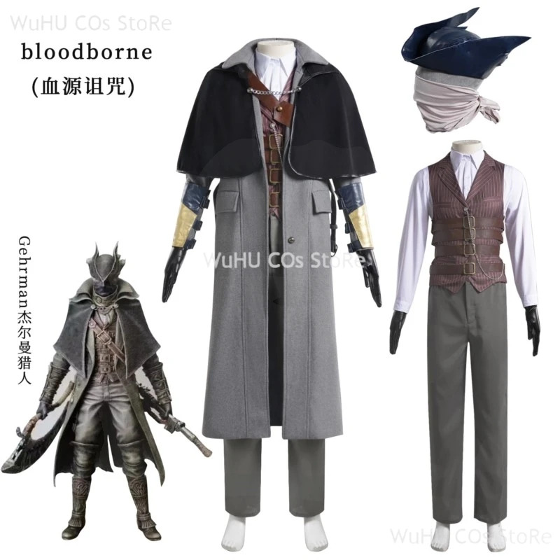 Kostum Cosplay Game Bloodborne - Bloodborne Cosplay Prop ulasan dan harga