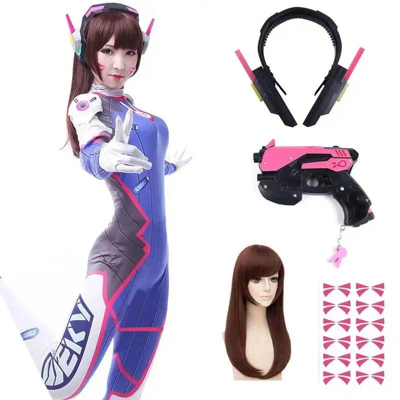 Kostum Anime Wanita Jumpsuit T - Dva Cosplay Prop ulasan dan harga