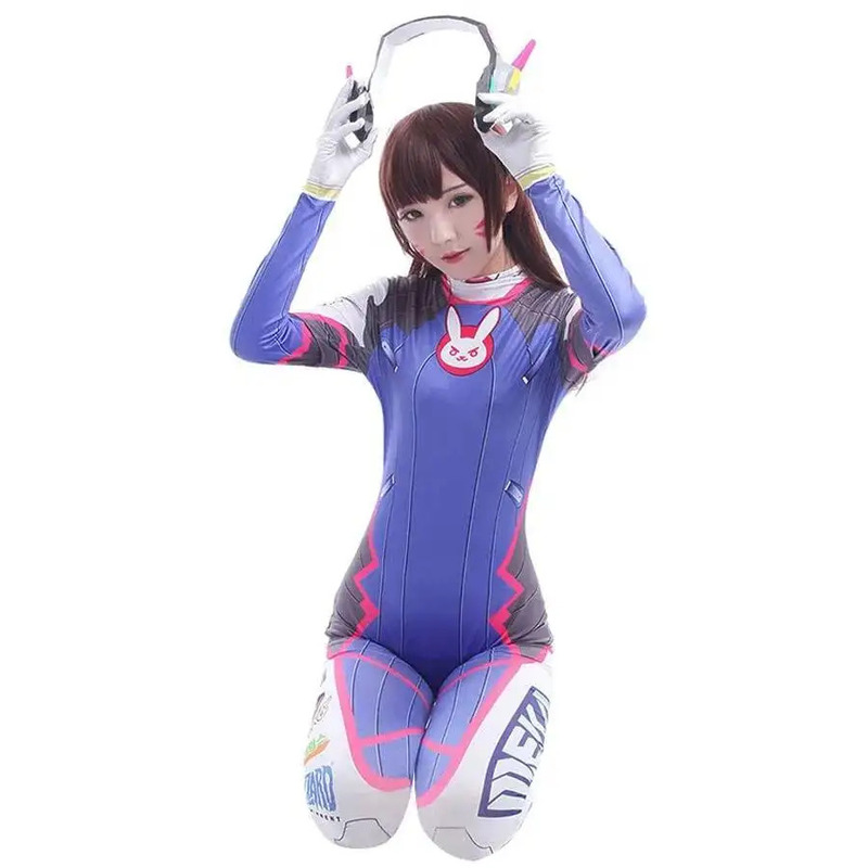 Kostum Anime Wanita Jumpsuit T - Dva Cosplay Prop ulasan dan harga