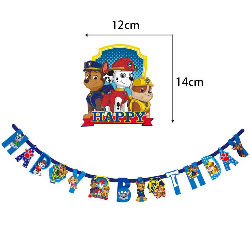 Seri Tema Paw Patrol Bendera U - Cosplay Floating Prop ulasan dan harga