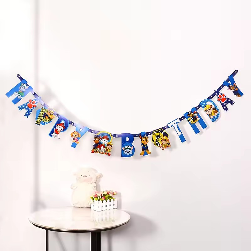 Seri Tema Paw Patrol Bendera U - Cosplay Floating Prop ulasan dan harga