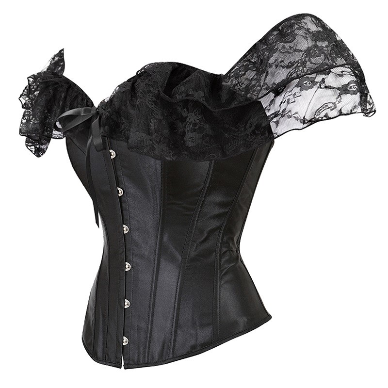 Korset Steampunk Wanita, Busti - Boning Corset Steel ulasan dan harga