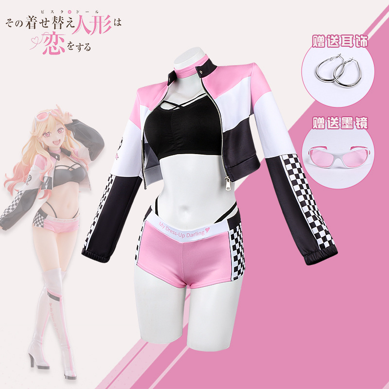 Kostum Anime My Dress Up Darli - Cosplay Floating Prop ulasan dan harga