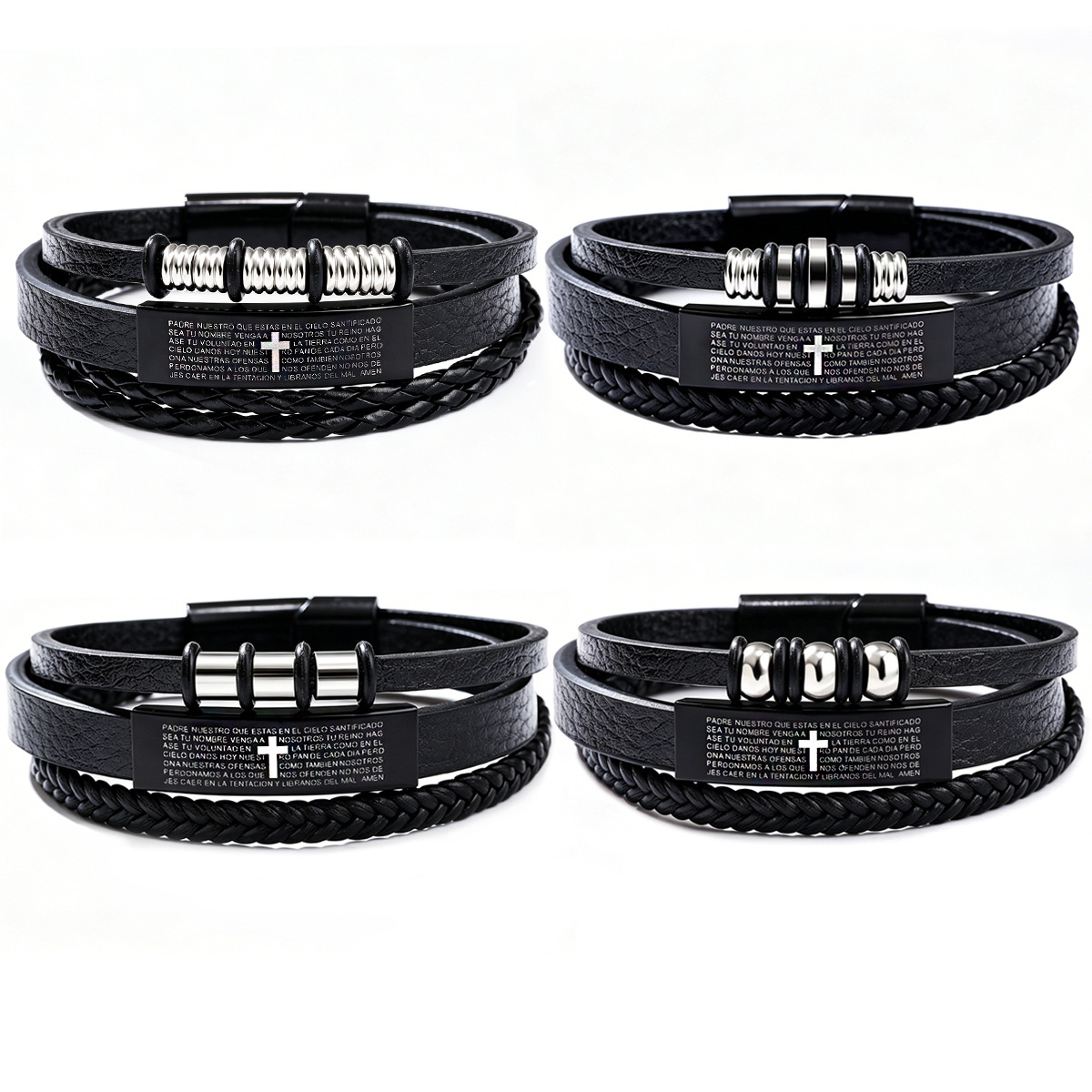 Gelang Kulit Kepang Tiga Lapis - Magnetic Clasp Cosplay ulasan dan harga