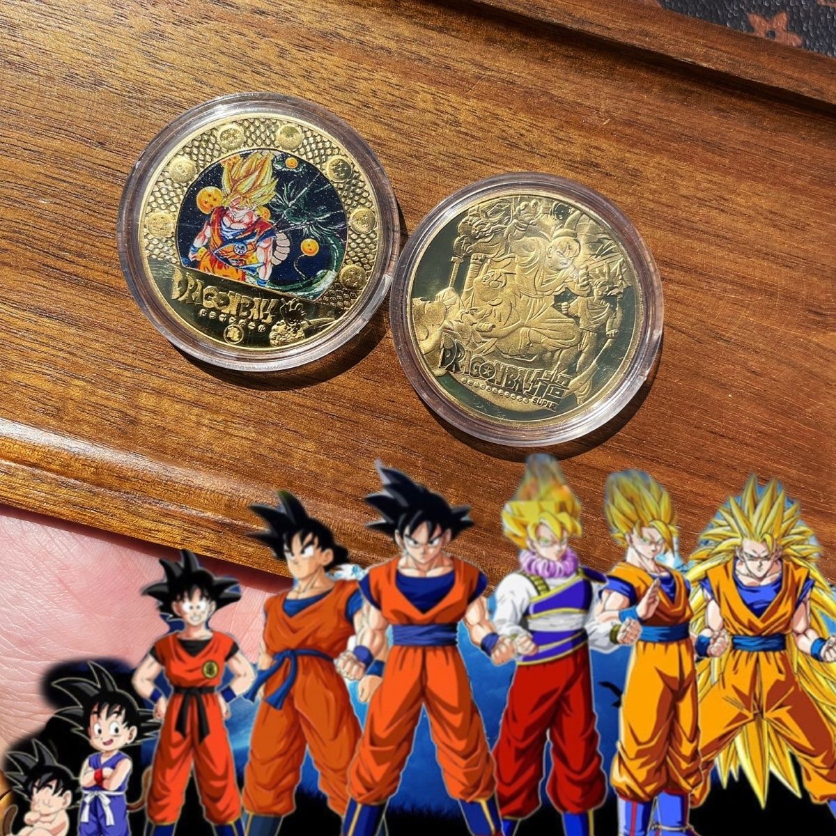 Dragon Ball koleksi koin emas  - Cosplay Fire Prop ulasan dan harga