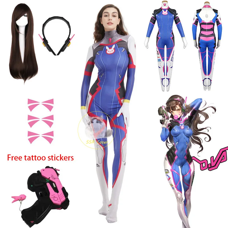 Dva kostum Cosplay Bodysuit Ze - Dva Cosplay Prop ulasan dan harga