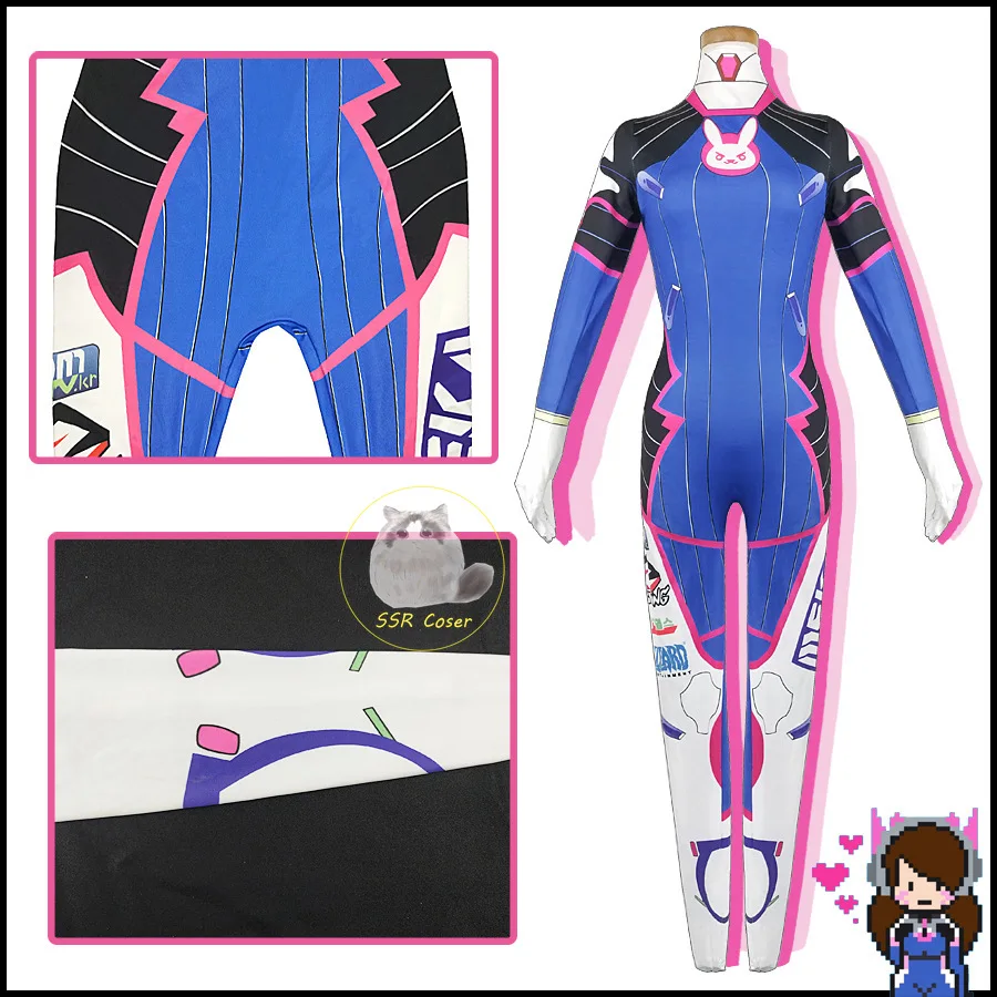 Dva kostum Cosplay Bodysuit Ze - Dva Cosplay Prop ulasan dan harga