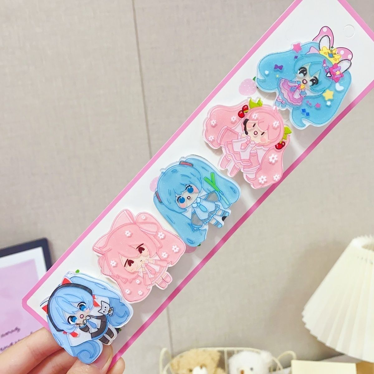 Jepit rambut kartun Hatsune Mi - Cosplay Floating Prop ulasan dan harga