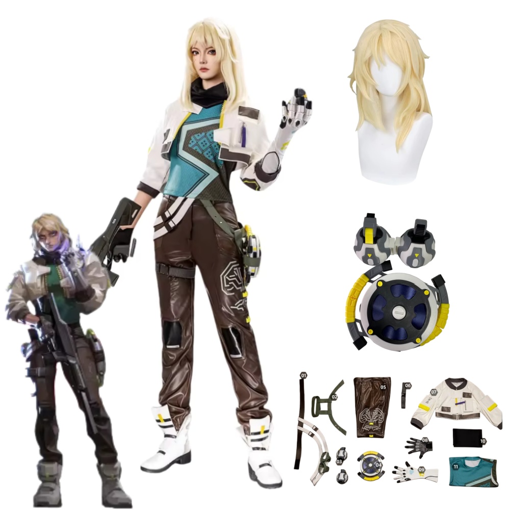 Kostum Cosplay Deadlock VALORA - Cosplay Prop ulasan dan harga