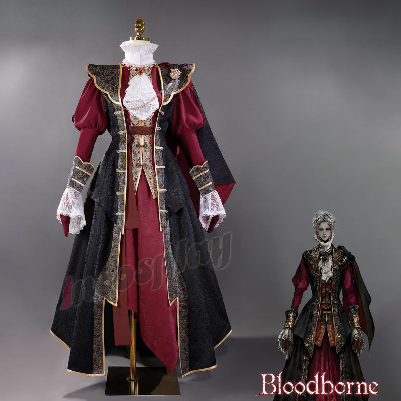 Kostum Cosplay Cainhurst Blood - Bloodborne Cosplay Prop ulasan dan harga