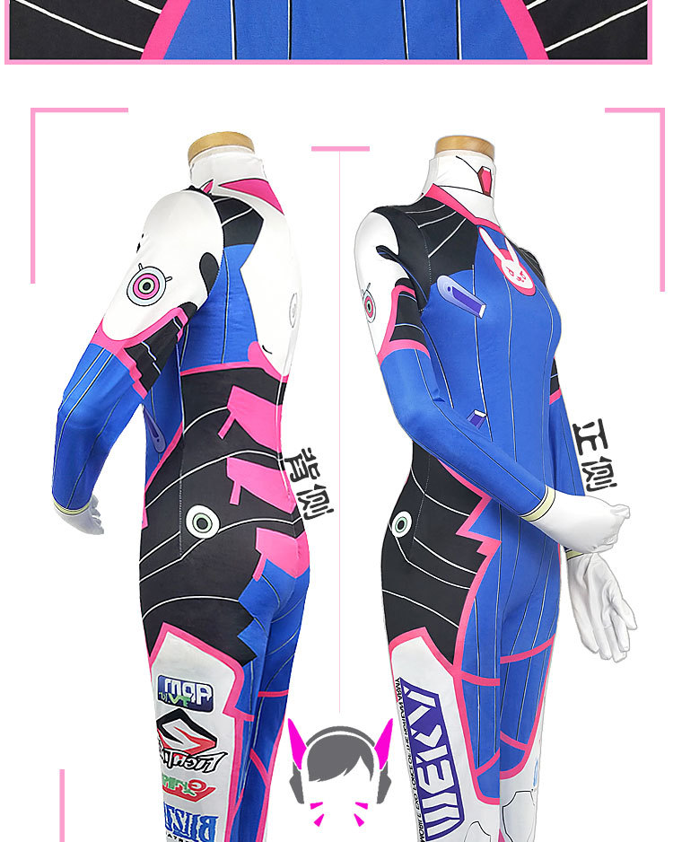 Kostum Cosplay Game Dva Wig ke - Dva Cosplay Prop ulasan dan harga