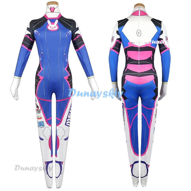 Anime wanita Jumpsuit ketat Dv - Dva Cosplay Prop ulasan dan harga